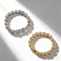 Sugar Cube Diamond Bracelet