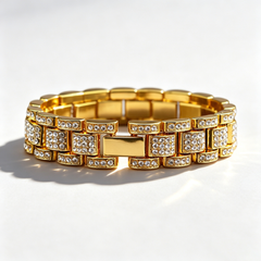 Tank Cuba Full Diamond Bracelet