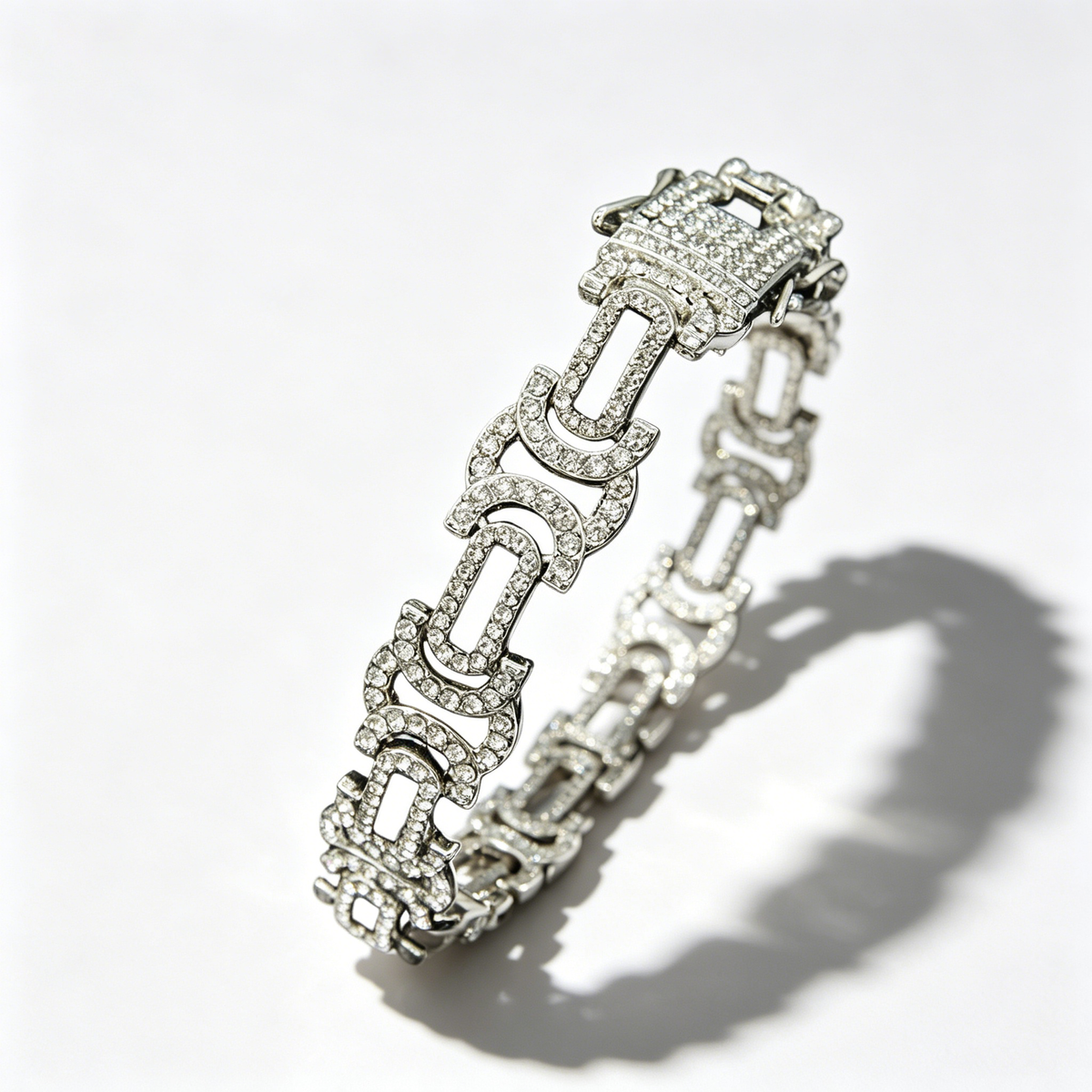 Butterfly studded bracelet
